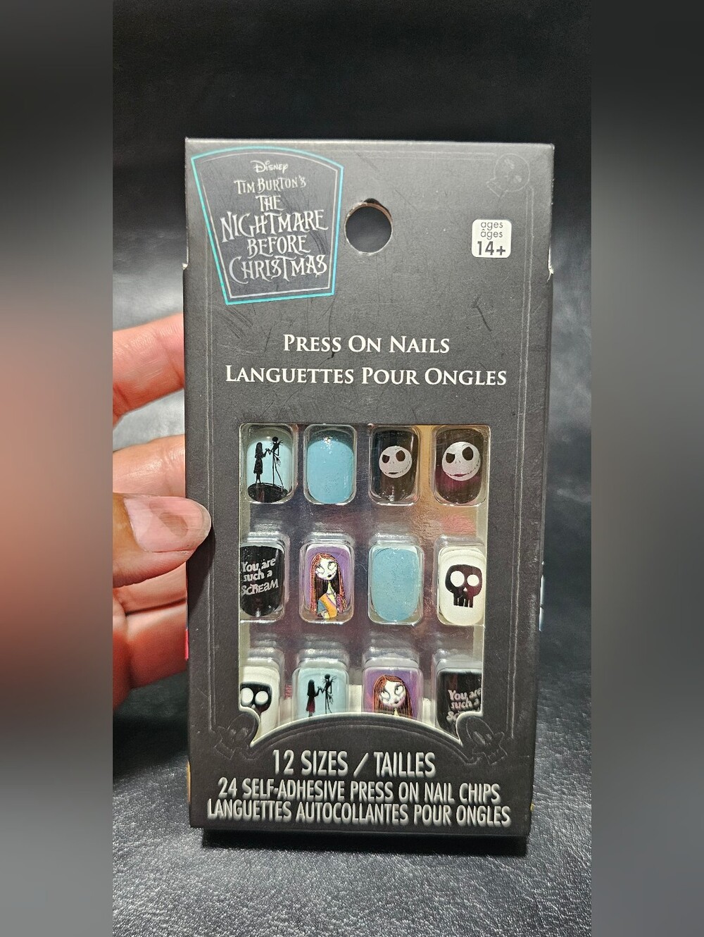 Press On Nails The Nightmare Before Christmas